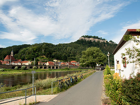 Ein Blick nach Königstein